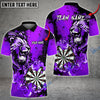 BlueJose Darts Flame Lion Personalized Name, Team Name Shirt (4 Colors)