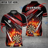 BlueJose Darts Fire Arrow Rain Personalized Name, Team Name 3D Shirt (4 Colors)