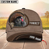 BlueJose Rustic Brown Personalized Name Cap For Hunting Lovers