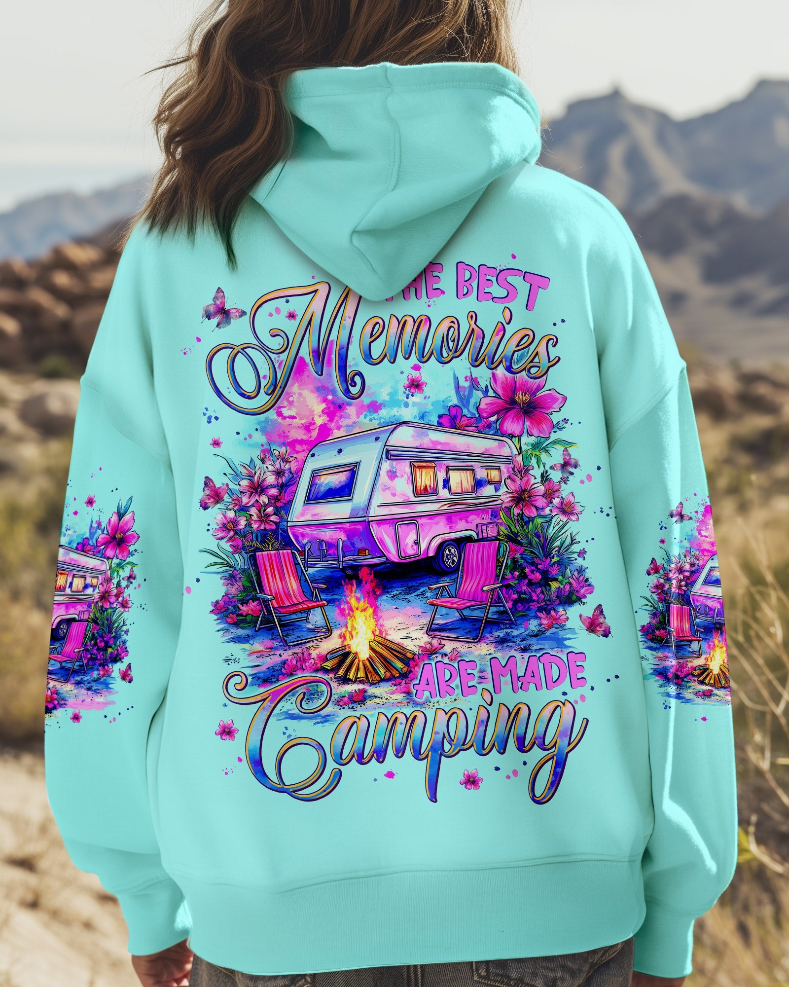 THE BEST MEMORIES ARE MADE CAMPING ALL OVER PRINT - TYPQ1106253