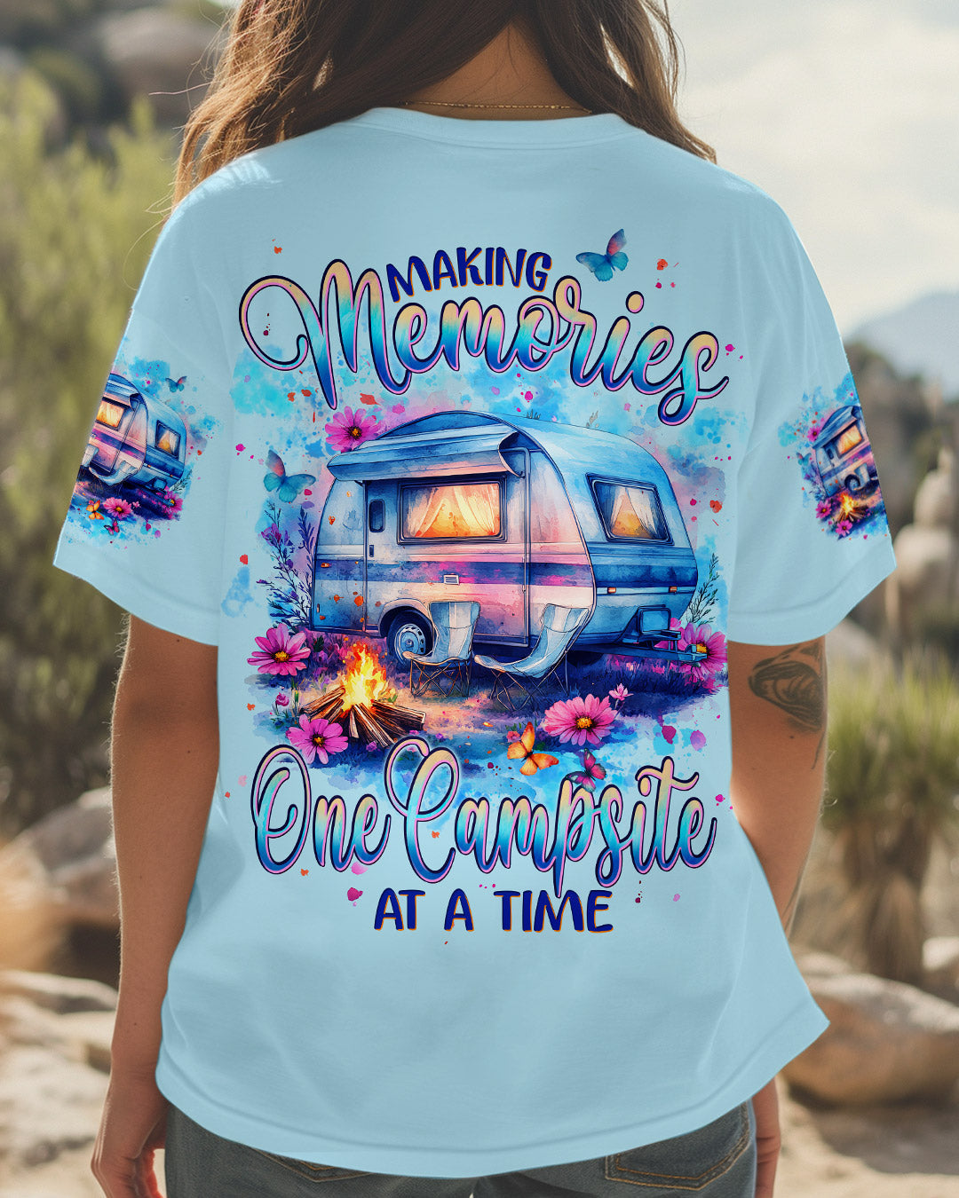 MAKING MEMORIES ONE CAMPSITE AT A TIME ALL OVER PRINT - TYPQ1806254