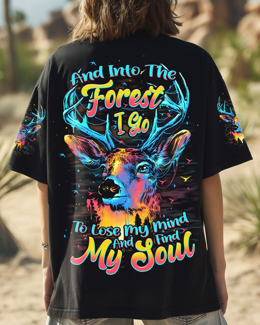AND INTO THE FOREST I GO DEER ALL OVER PRINT - TYPQ1908253