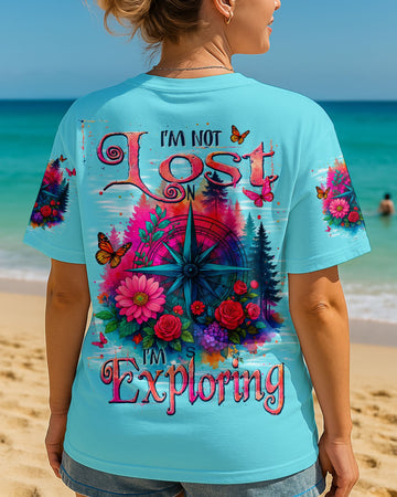 I'M NOT LOST I'M EXPLORING COMPASS ALL OVER PRINT - TYPQ2006253