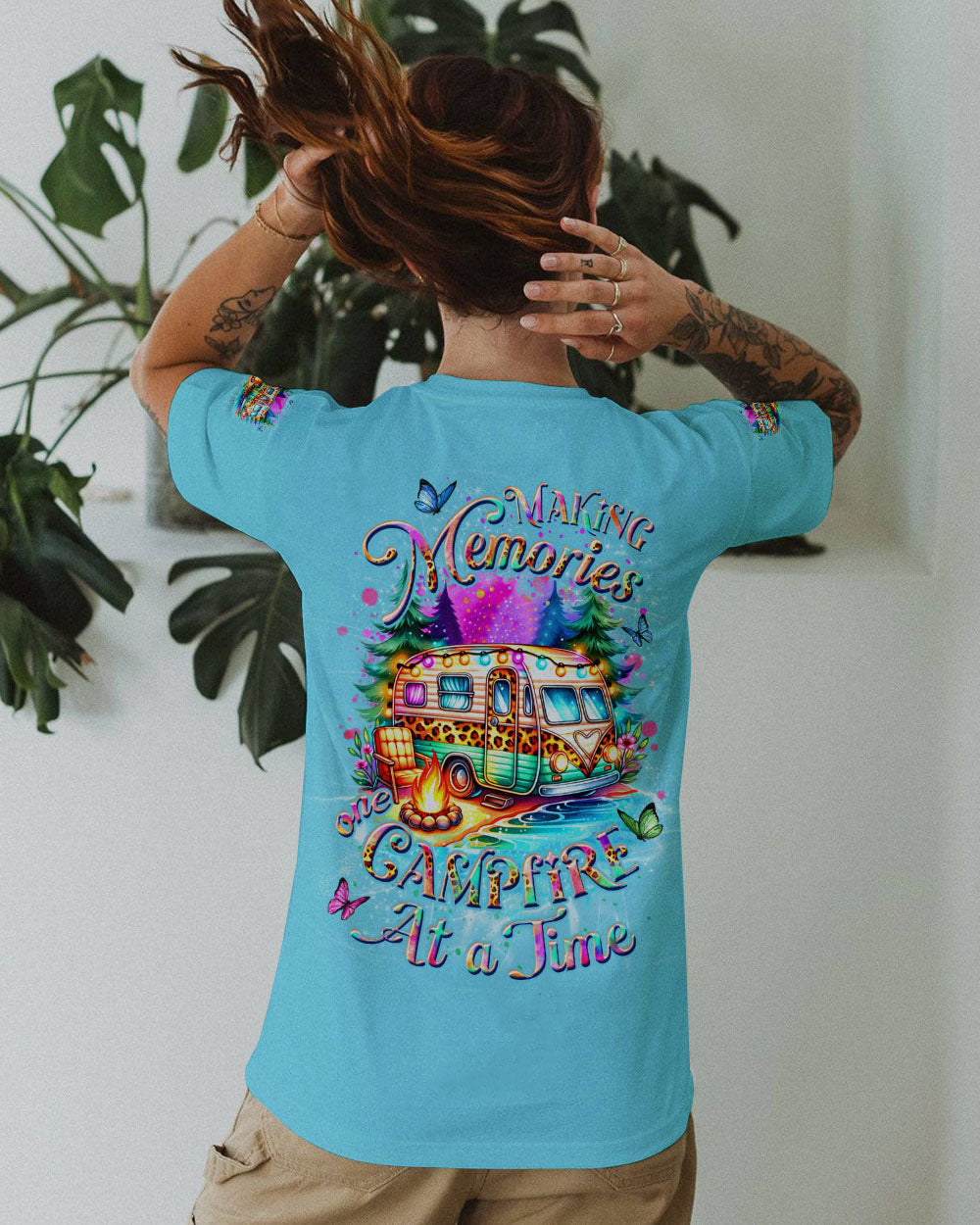 MAKING MEMORIES ONE CAMPFIRE AT A TIME ALL OVER PRINT - YHDU1207244