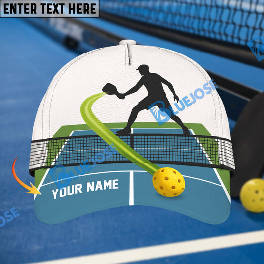 BlueJose Custom Pickleball Hat, Personalized Pickleball Cap For Players, Funny Pickleball Cap