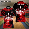 BlueJoses Bowling and Pins Winner Personalized Name, Team Name 3D Shirt