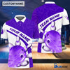 BlueJose Personalized Name and Team Name Happiness Bowling and Pins Multicolor 3D Shirt, Personalized Shirts For Bowling Players