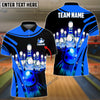 BlueJose Bowling and Pins Winner Personalized Name, Team Name 3D Shirt