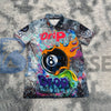 BlueJose Billiards Ball 8 Graffiti Jeans Style Personalized Shirt (2 Colors)