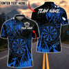 BlueJose Darts Spider Web Dartboard Personalized Name, Team Name Unisex Shirt (4 Colors)