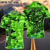 BlueJose Darts Camouflage Skull Pilot Military Design Personalized Name, Team Name Unisex Shirt (4 Colors)
