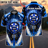 BlueJose Darts Monster Paint Lightning Personalized Name, Team Name Unisex Shirt (4 Colors)