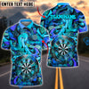 BlueJose Darts Graffiti Squad Personalized Name Team Name Shirt (4 colors)