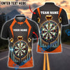BlueJose Darts Aim Master Personalized Name Team Name Shirt (4 colors)