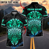 BlueJose Darts Sport Aztec Mask Armor Personalized Name, Team Name Shirt (6 Colors)