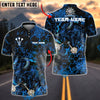 BlueJose Darts Inferno Bull Customized Name, Team Name 3D Shirt (4 Colors)