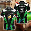 BlueJose Billiards Yin And Yang Ball 89 Prestige Personalized Name Shirt (4 Colors)
