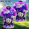 BlueJose Golf Funny Cartoon Golf Ball Multicolor Options Personalized Name, Team Name 3D Shirt (4 Colors)