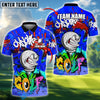 BlueJose Golf Graffiti Angry Golf Ball Art Multicolor Options Personalized Name, Team Name 3D Shirt (4 Colors)