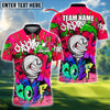 BlueJose Golf Graffiti Angry Golf Ball Art Multicolor Options Personalized Name, Team Name 3D Shirt (4 Colors)