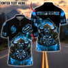BlueJose Darts Fire Bull Arena Customized Name, Team Name 3D Shirt (4 Colors)