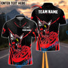 BlueJose Darts Yellow Hornet Graphic Personalized Name, Team Name Shirt (4 Colors)