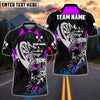 BlueJose Darts Fierce Eagle Illustration Personalized Name, Team Name Shirt (4 Colors)