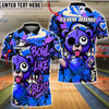 BlueJose Bowling And Pins Graffiti Bear Bowl Like A Beast Customized Name, Team Name 3D Shirt (4 Colors)