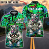 BlueJose Darts Angry Bear Holding Dartboard Graffiti Art Multicolor Options Personalized Name Shirt (4 Colors)