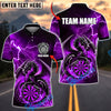 BlueJose Darts Thunder Dragon Sit On Dartboard Personalized Name, Team Name Unisex Shirt (4 Colors)