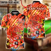 BlueJose Billiards Ball 8 420 Bear Electric Design Customized Name, Team Name 3D Shirt (4 Colors)