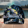 BlueJose Fishing Jumping Ocean Splash Personalized Cap (11 Breeds)