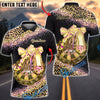 BlueJose Darts Leopard High Heels Glam Design Multicolor Options Personalized Name Shirt (6 Colors)