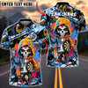 BlueJose Darts Sugar Skull Hoodie Graffiti Streetwear Personalized Name, Team Name Unisex Shirt (4 Colors)