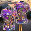 BlueJose Darts Voodoo Doll Rainbow Graffiti Street Art Multicolor Options Personalized Name Shirt (4 Colors)