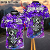 BlueJose Darts Zombie Bear Dark Graffiti Horror Art Multicolor Options Personalized Name Shirt (4 Colors)