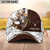 BlueJose Deer Hunting Camo Antler Skull Multicolor Options Personalized Name 3D Cap