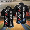 BlueJose Bowling And Pins Bowling Dna Pattern Customized Name, Team Name 3D Shirt
