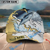 BlueJose Fishing Gold Scale Personalized Cap (13 Breeds)