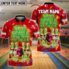 BlueJose Neon Bowling Shirt Who Gives A Split Design Customized Name, Team Name 3D Shirt (4 Colors)