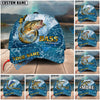 BlueJose Fishing Ocean Blue Personalized Cap (13 Breeds)