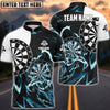 BlueJose Thunder Impact Darts Personalized Name, Team Name Shirt (6 Colors)