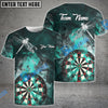 BlueJose Darts Smoke Dragonfly Personalized Name, Team Name Shirt (5 Colors)