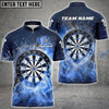 BlueJose Darts Steaming Water Personalized Name, Team Name Shirt (4 Colors)