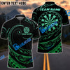BlueJose Darts Hawaii Polynesian Personalized Name, Team Name Shirt (4 Colors)
