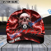 BlueJose Deadly Thunder Skull Personalized Name Cap ( 6 colors)