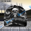 BlueJose Deadly Thunder Skull Personalized Name Cap ( 6 colors)
