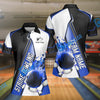 BlueJoses Bowling And Pins Professional Player Team Customized Name 3D Shirt (6 Colors)