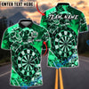BlueJose Darts Skull Dartboard Personalized Name, Team Name Unisex Shirt (4 Colors)