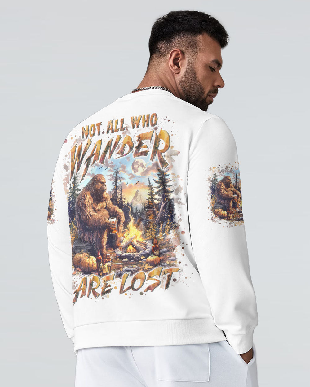 NOT ALL WHO WANDER ARE LOST ALL OVER PRINT - YHLN1908243